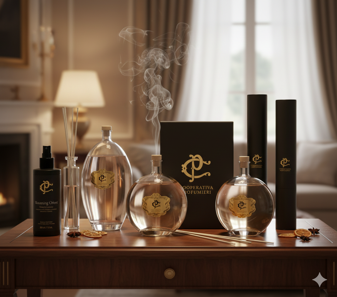 Premièrement : La gamme Parfum d’Ambiance Chogan est spécialement conçue pour transformer chaque espace en un lieu unique et accueillant.