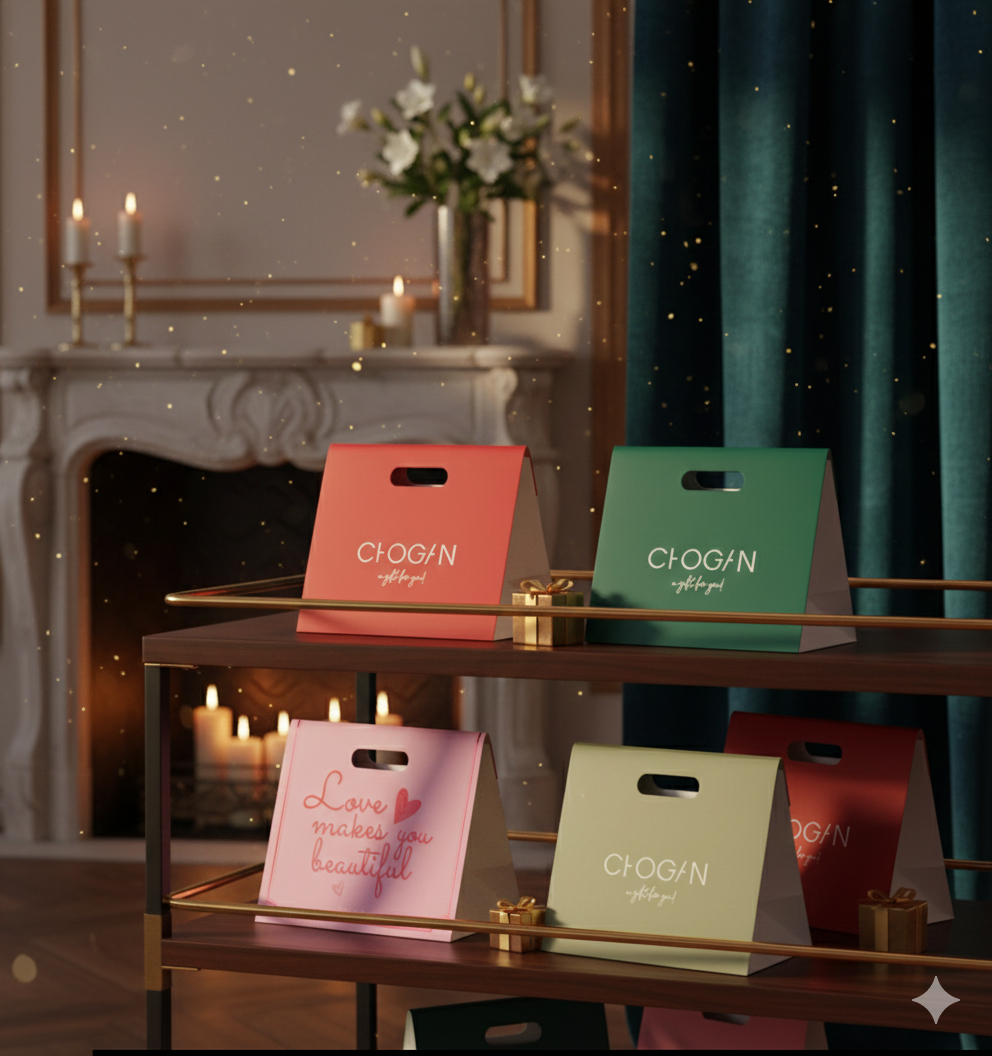 Premièrement : La gamme Sacs Cadeaux Chogan est spécialement conçue pour sublimer chaque présent et transformer l'acte d'offrir en un moment d'exception.