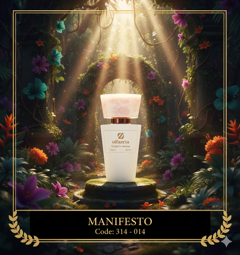 Parfum pour femme  ( MANIFESTO ) ( Code : 314 - 014  ) 70ML 30% d''essence chogan