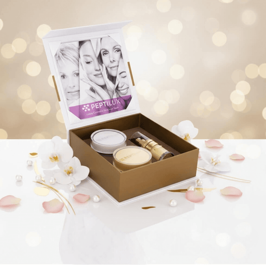 Premièrement,, la gamme Peptilux de Chogan a été développée pour offrir une réponse ciblée et efficace aux signes visibles de l’âge.