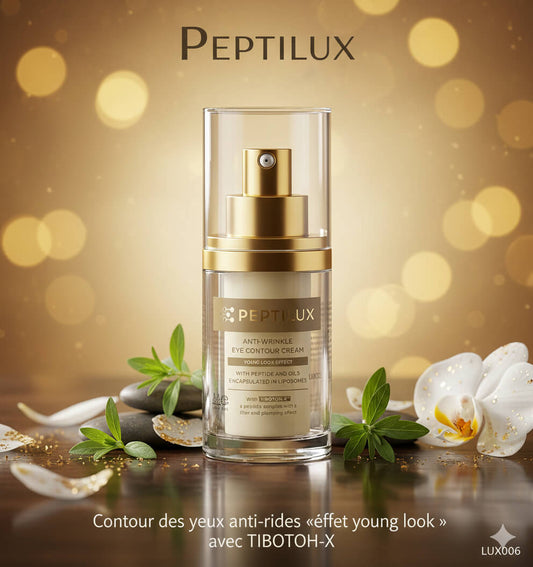 Premièrement, la gamme Peptilux de Chogan a été développée pour offrir une réponse ciblée et efficace aux signes visibles de l’âge.