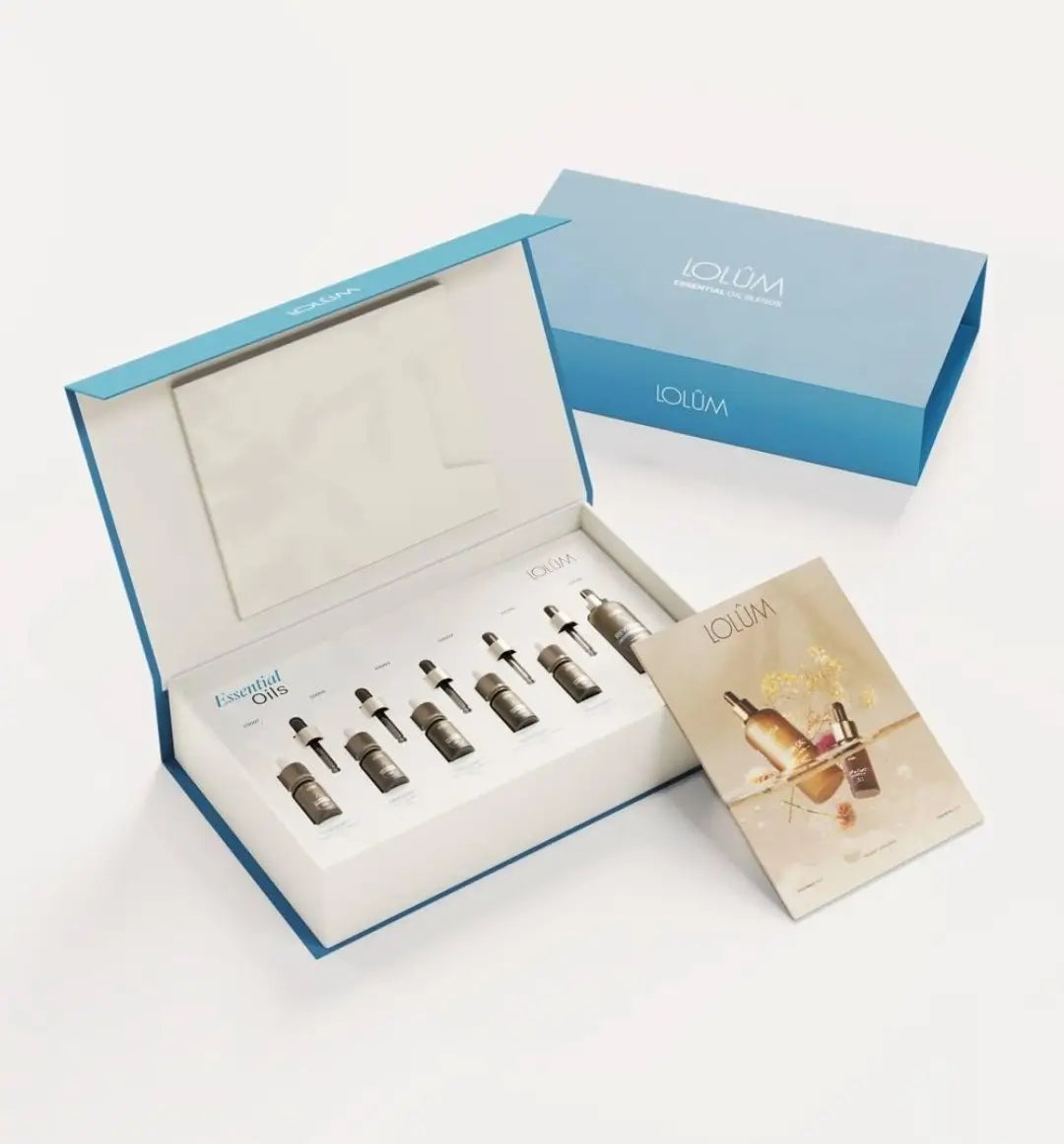 Kit Mélanges d’Huiles Essentielles Lolûm
5x10 ml - 1x50 ml ( code : LOLSET01-EN/IT/FR )
