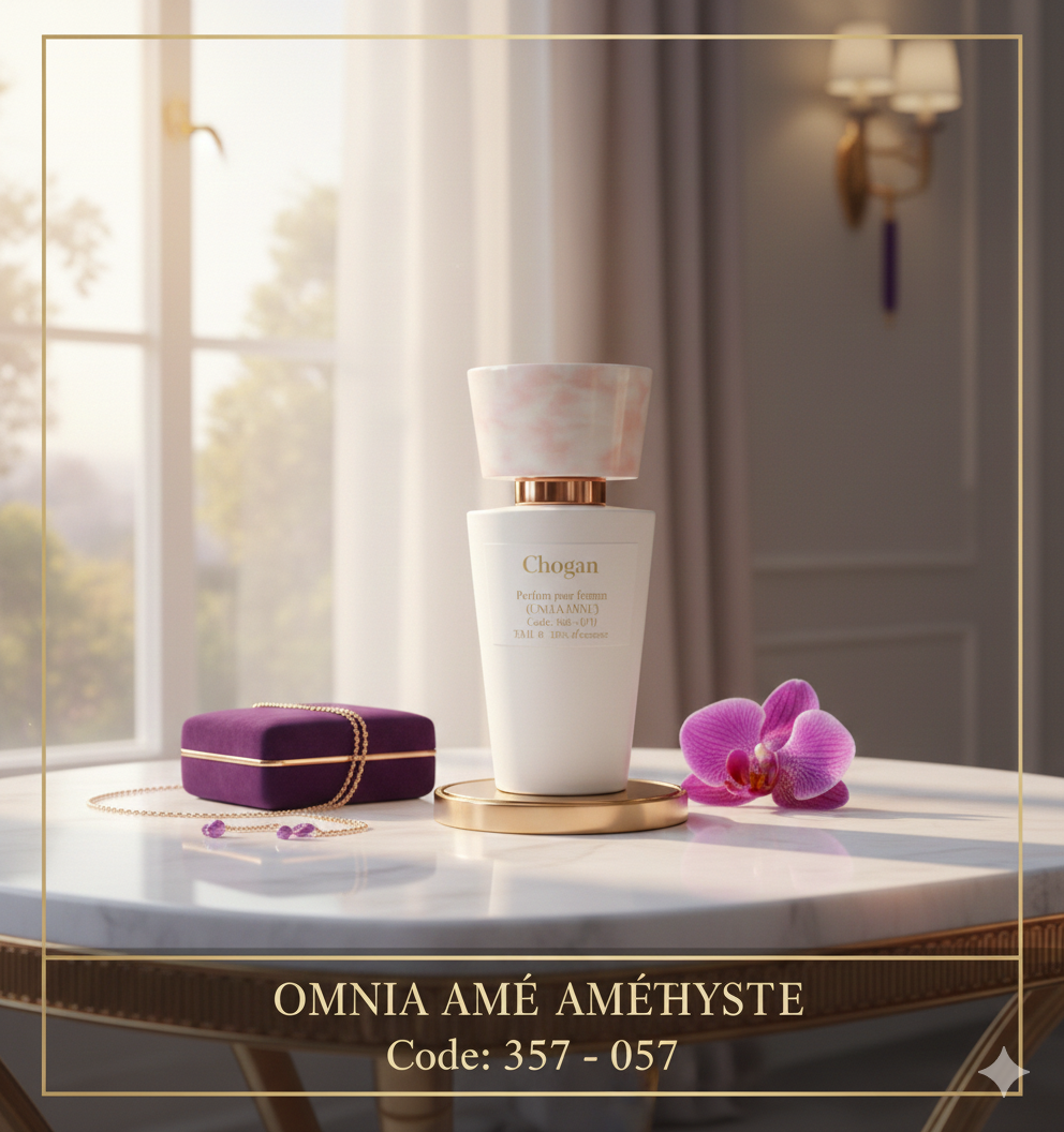 Premièrement : Les parfums Chogan pour femme allient élégance féminine et sensualité captivante.