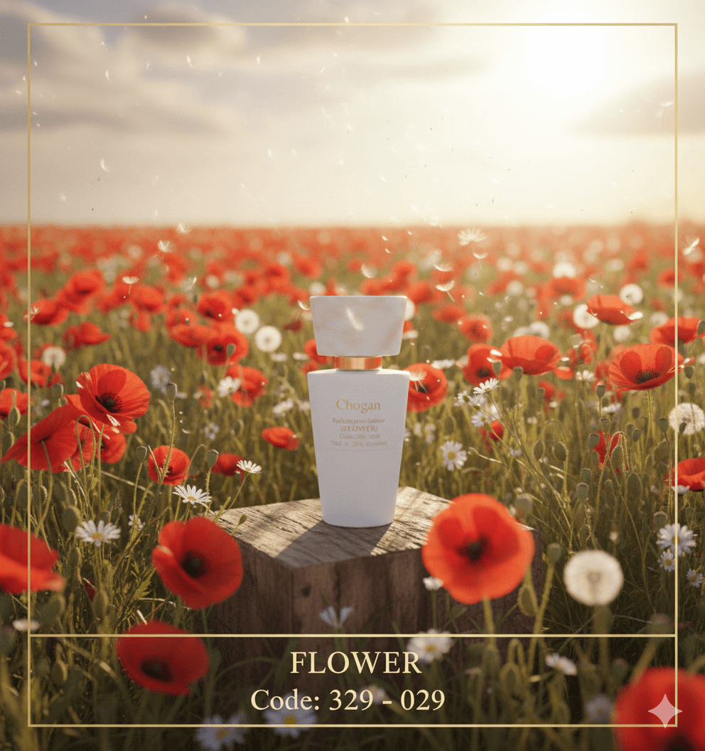 Premièrement : Les parfums Chogan pour femme allient élégance féminine et sensualité captivante.