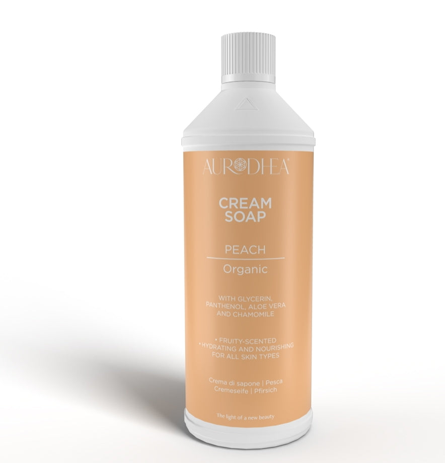 Crème de savon à la pêche 1000ML  ( code : RSP05B )