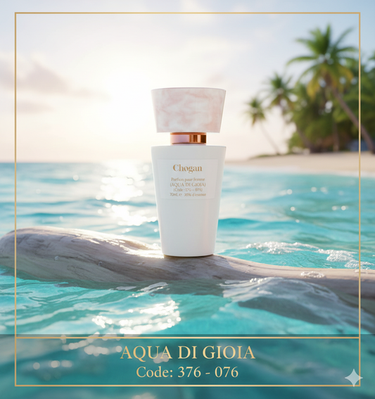 Premièrement : Les parfums Chogan pour femme allient élégance féminine et sensualité captivante.