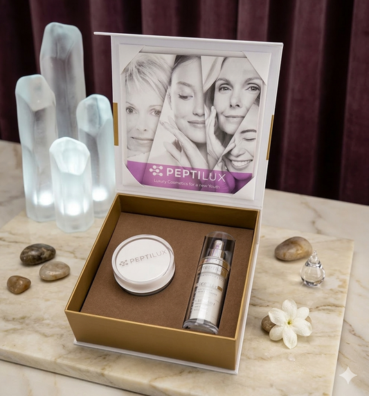 Premièrement,, la gamme Peptilux de Chogan a été développée pour offrir une réponse ciblée et efficace aux signes visibles de l’âge.