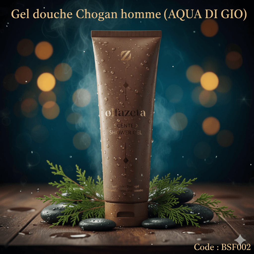 Les gels douche Chogan pour homme  se distinguent par leur capacité à transformer une simple routine quotidienne en un véritable rituel de bien-être.