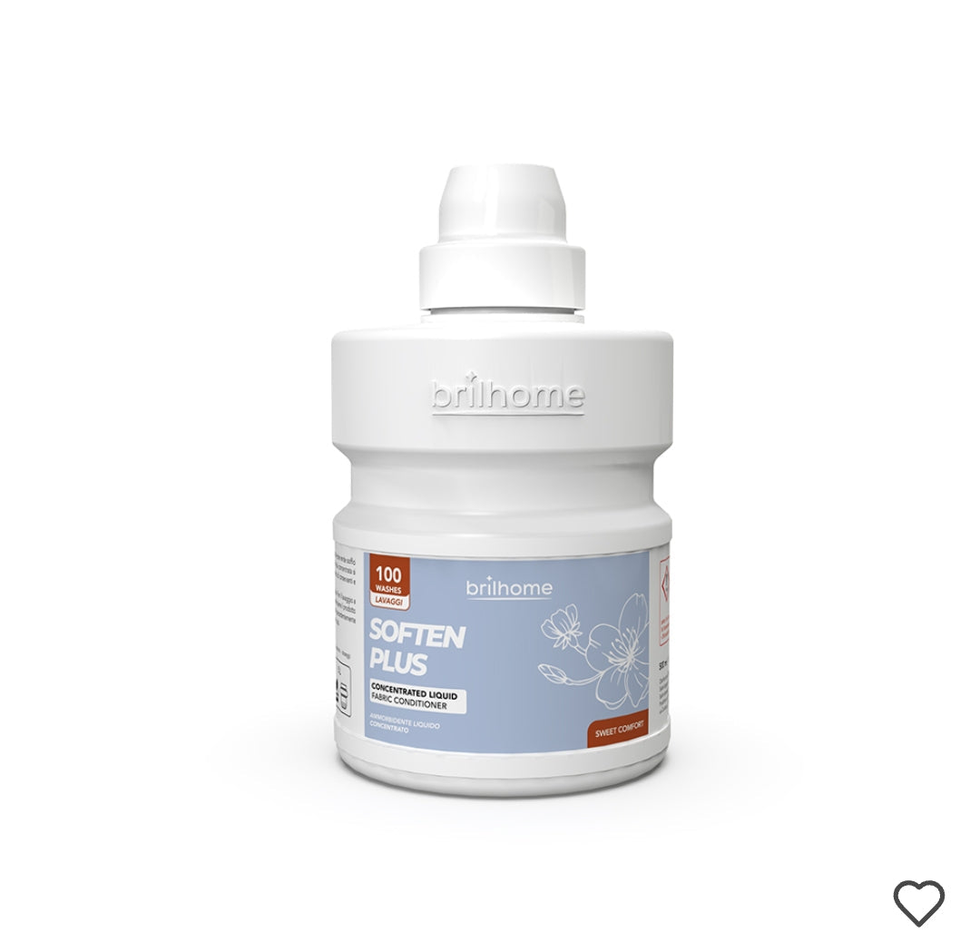 Premièrement : Les Soften Plus ‘Douce Détente’ - Adoucissant liquide concentré ( VEGAN ),