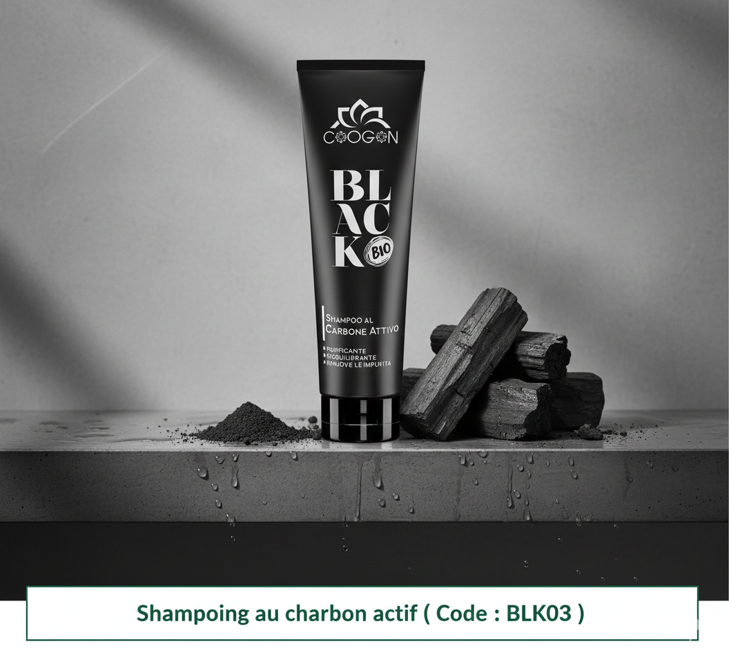 Premièrement : La gamme Black Charbon Chogan est conçue pour purifier, détoxifier et revitaliser votre peau grâce aux propriétés extraordinaires du charbon actif.