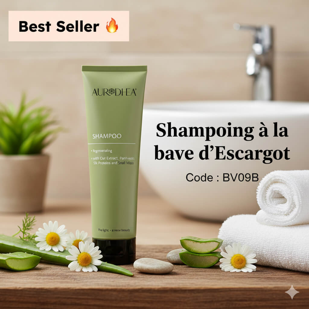 Premièrement : La gamme à base de bave d’escargot Chogan est conçue pour réparer,