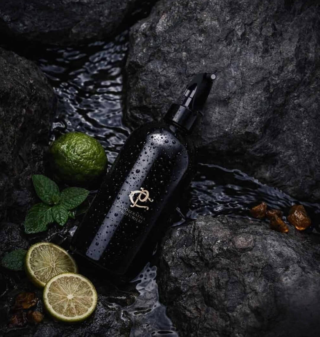 ​D'emblée, il convient de présenter le spray d'ambiance 'Whispering Woods' (500 ml) comme une véritable immersion sensorielle :