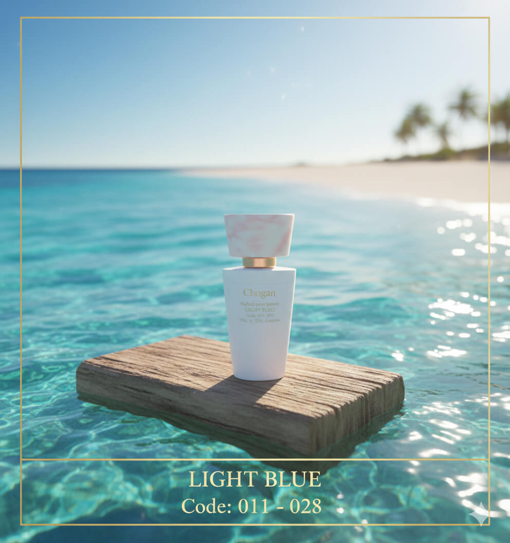 Premièrement : Les parfums Chogan pour femme allient élégance féminine et sensualité captivante.