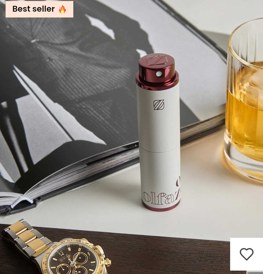 'Modern' Chogan pocket perfume case (code: TCOV010)